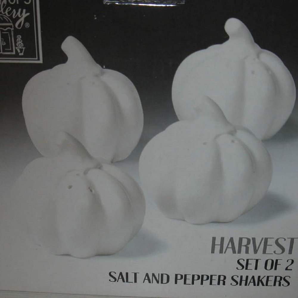 Salt and Pepper Shakers Harvest White (4 Items)